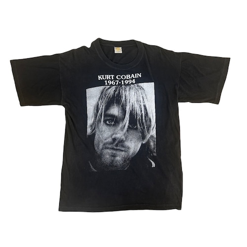 Kurt Cobain Memorial Photo T-Shirt 90s〜00s Bootleg GILDAN XL