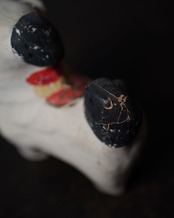 富山土人形　古代犬　/　富山