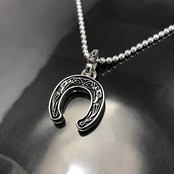 CELTIC HORSESHOE BALL CHAIN NECKLACE / ケルティックホースシューボールチェーンネックレス