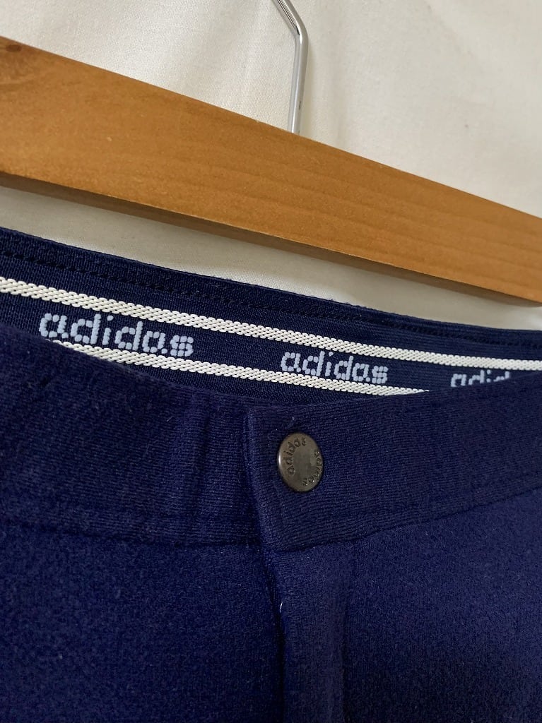 1970~80's Solid Color Straight Silhouette Pants "adidas"