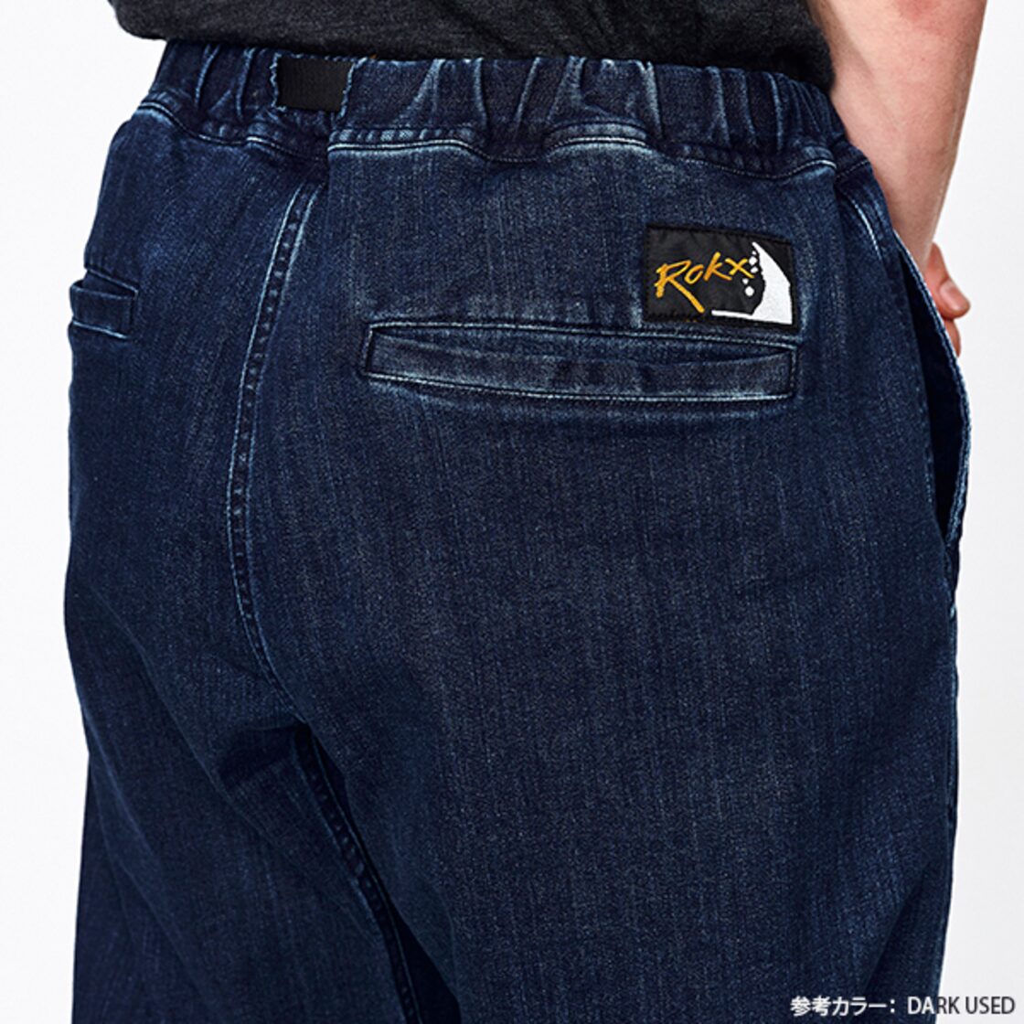 ROKX ロックス 2024年モデル RXMF241014 JAM PANT デニムジャムパンツ 