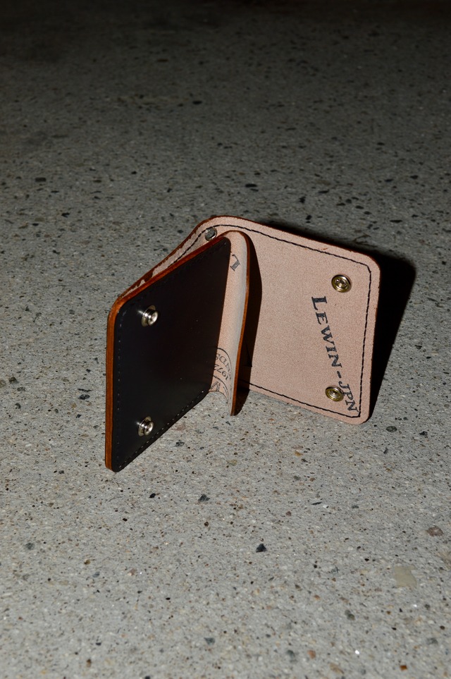 LEWIN Tracker Wallet 2Piece set (Wallet+MoneyClip) Cowhide Leather レウィン トラッカーウォレット 2ピースセット