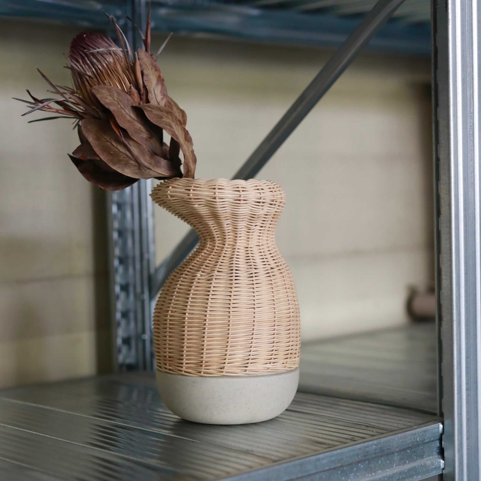 Limited By Studio Cohaku Weave Type03 [Natural] (フラワーベース