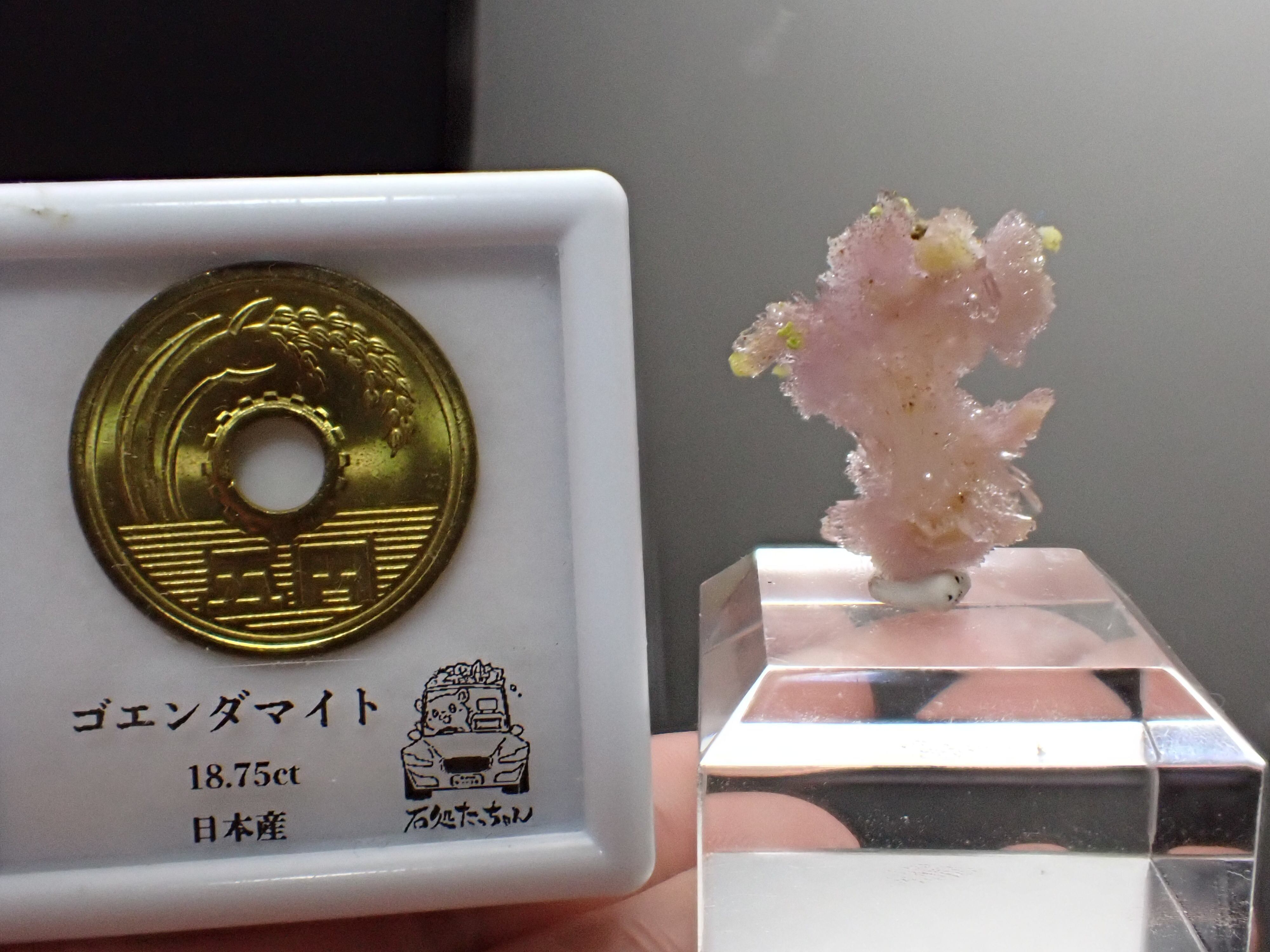 流通僅か】カールヒンツェアイト＆クリーダイト Carlhintzeite 原石