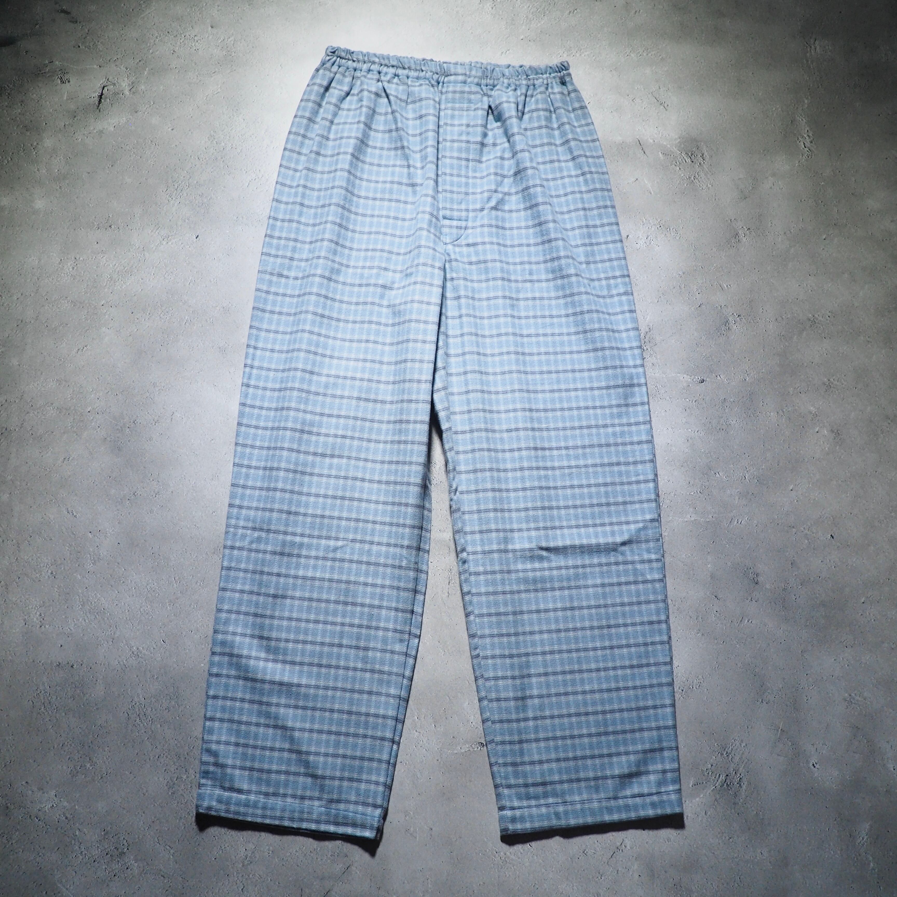 ” GIVENCHY ” 4G logo embroidery vintage loose check pajamas Set up