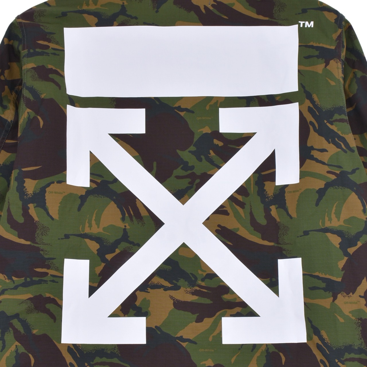 【OFF WHITE】CAMOU PATCH FIELD JACKET(ARMY GREEN) - 8