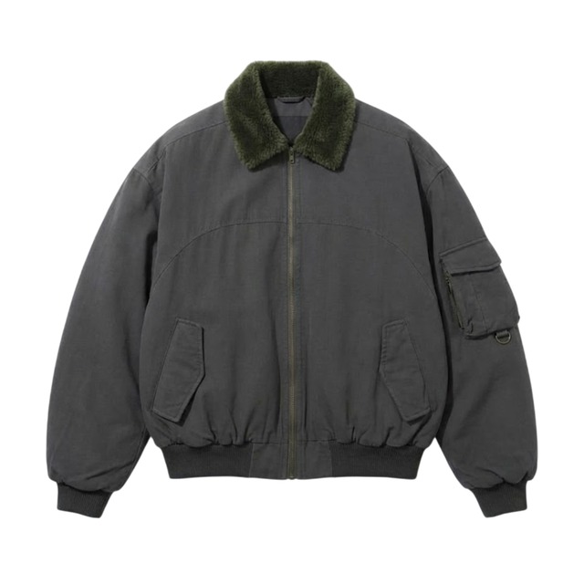 Fur collar work jacket 0005