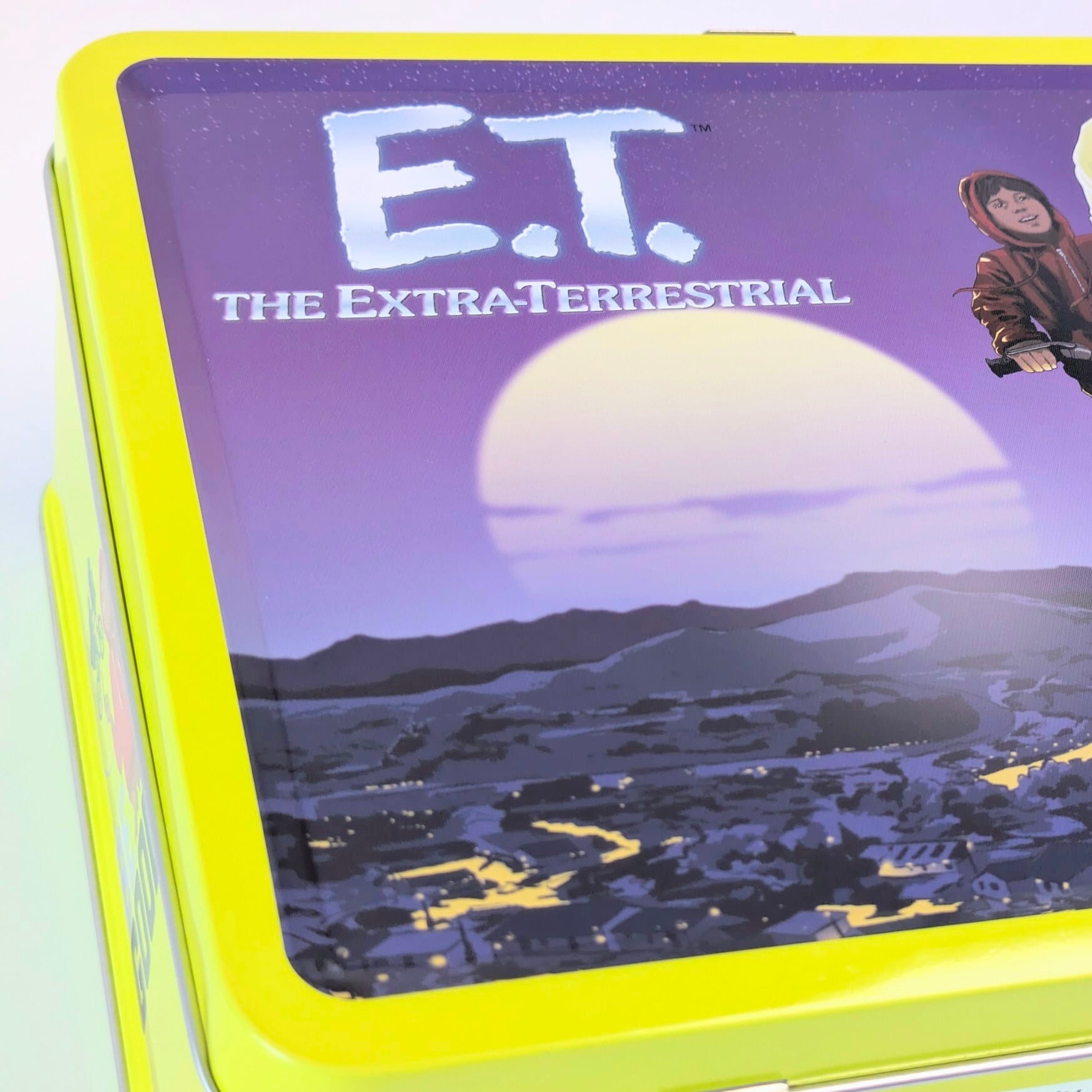 【 E.T.( イーティー )】Tin LUNCH BOX / ランチボックス / ブリキ缶 〚アメリカン雑貨 アメトイ〛