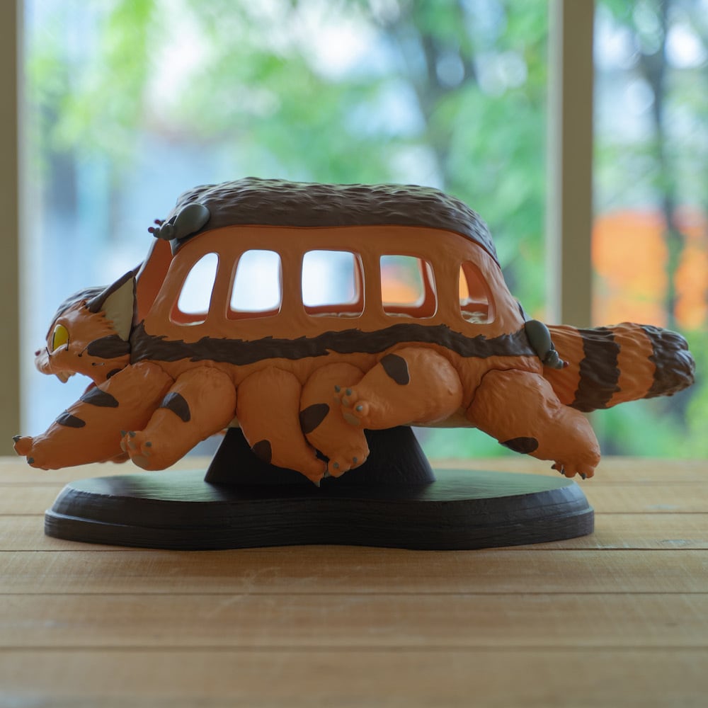 となりのトトロ ネコバスのオブジェ（ネコバスみ〜つけた！） | す