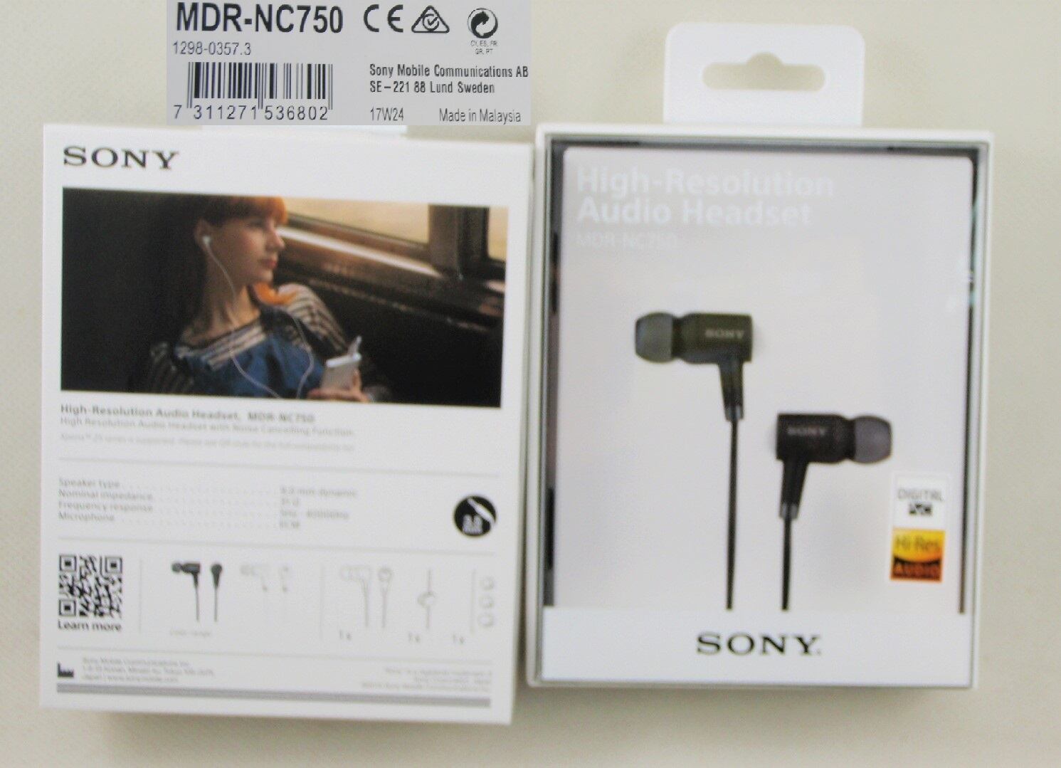 商品コード 「新品」 SONY MDR-NC750 au+1 collection イヤホン