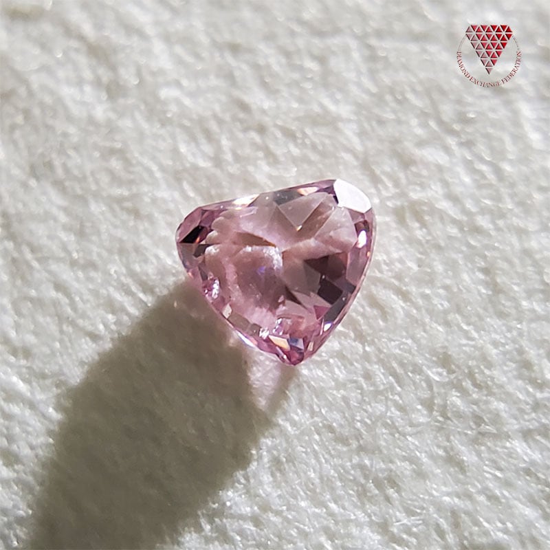 夢の0.1ct Fancy purple pink  天然ピンクダイヤAGT