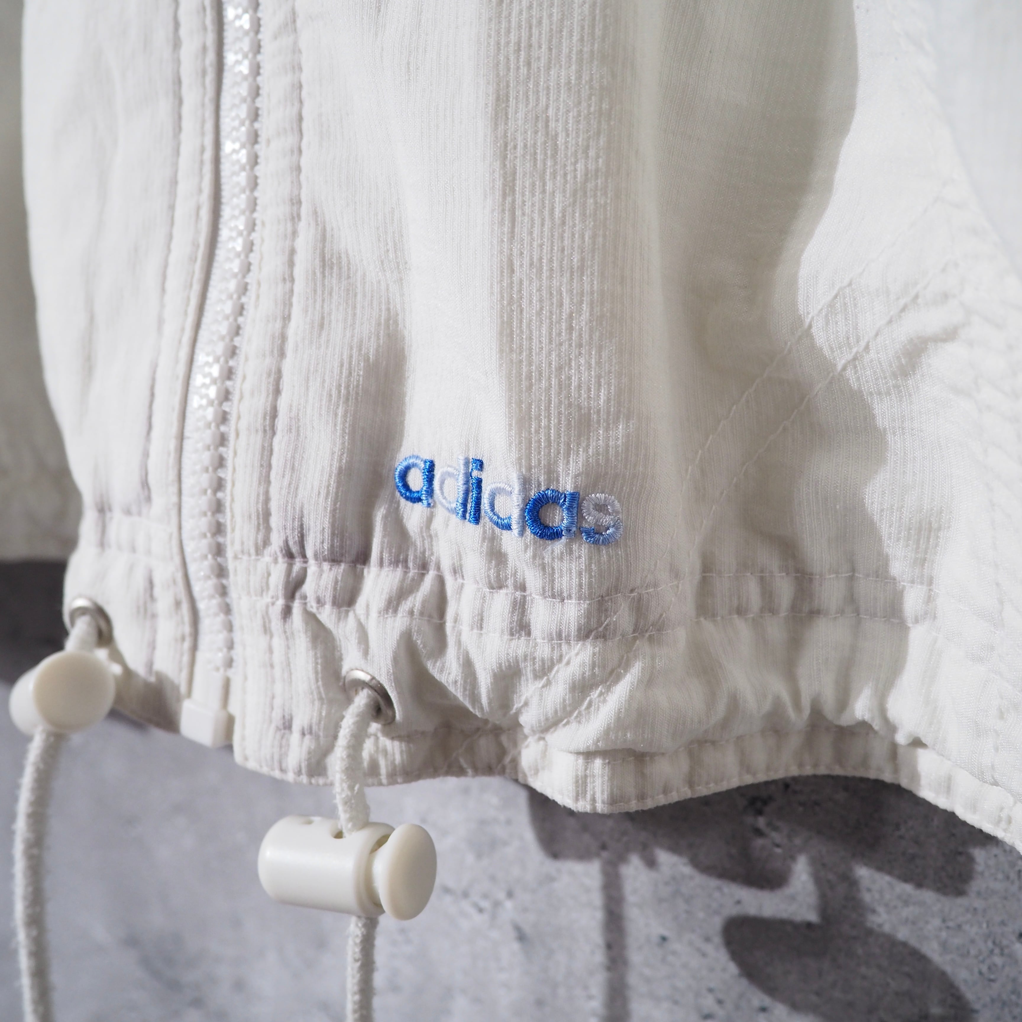 1980s " Old adidas " Cold Flower Art Printed Vintage Loose Track Jacket