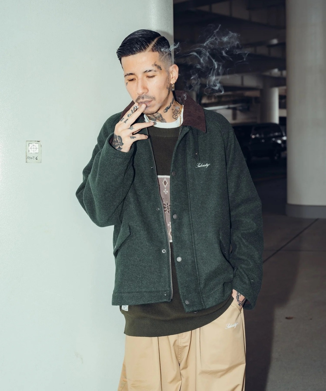 SUBCIETY / 2WAY HUNTING CORT JACKET / ハンティングジャケット / ハンティングコート / 105-62732 - 10