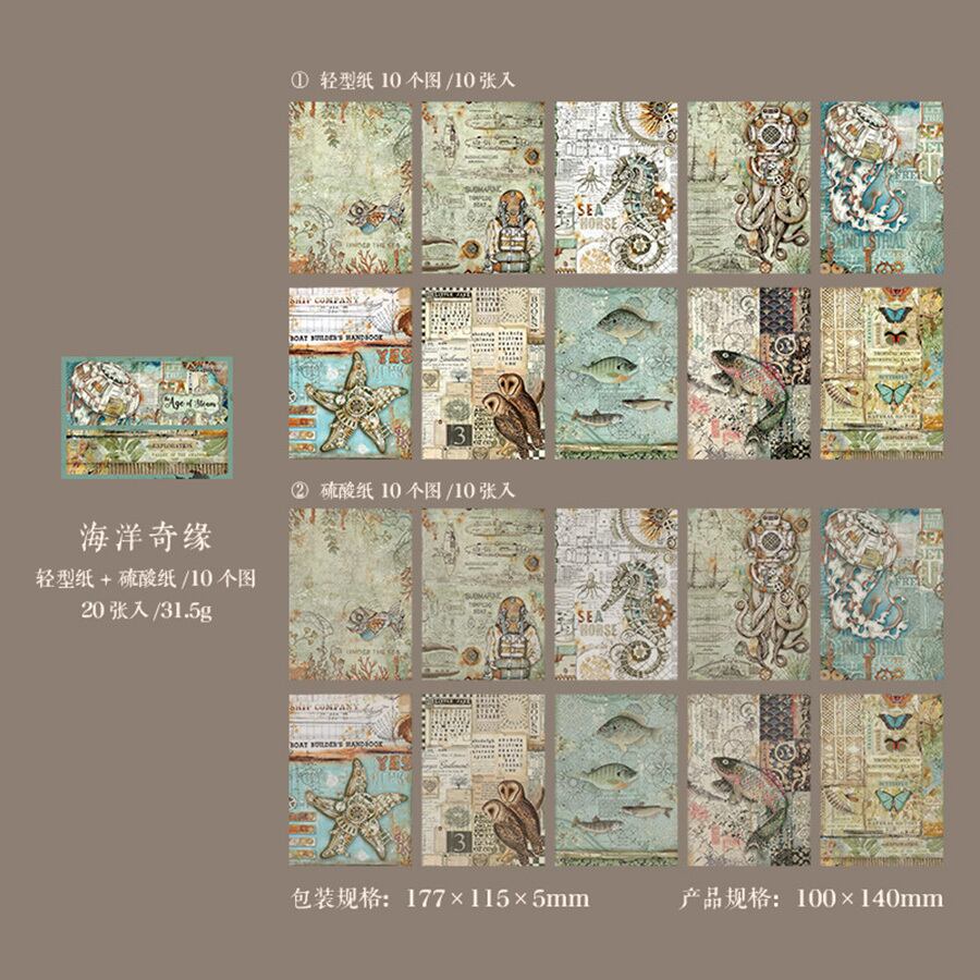 コラージュ素材 デザインペーパー等 まとめ売り アンティーク ヴィンテージ形 Amazon.co.jp: コラージュ 素材 デザインペーパー 100枚