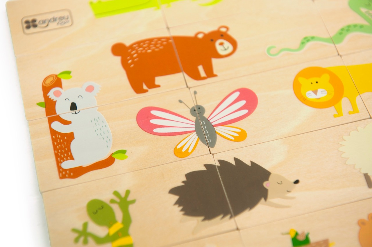 ドミノパズル・アニマル