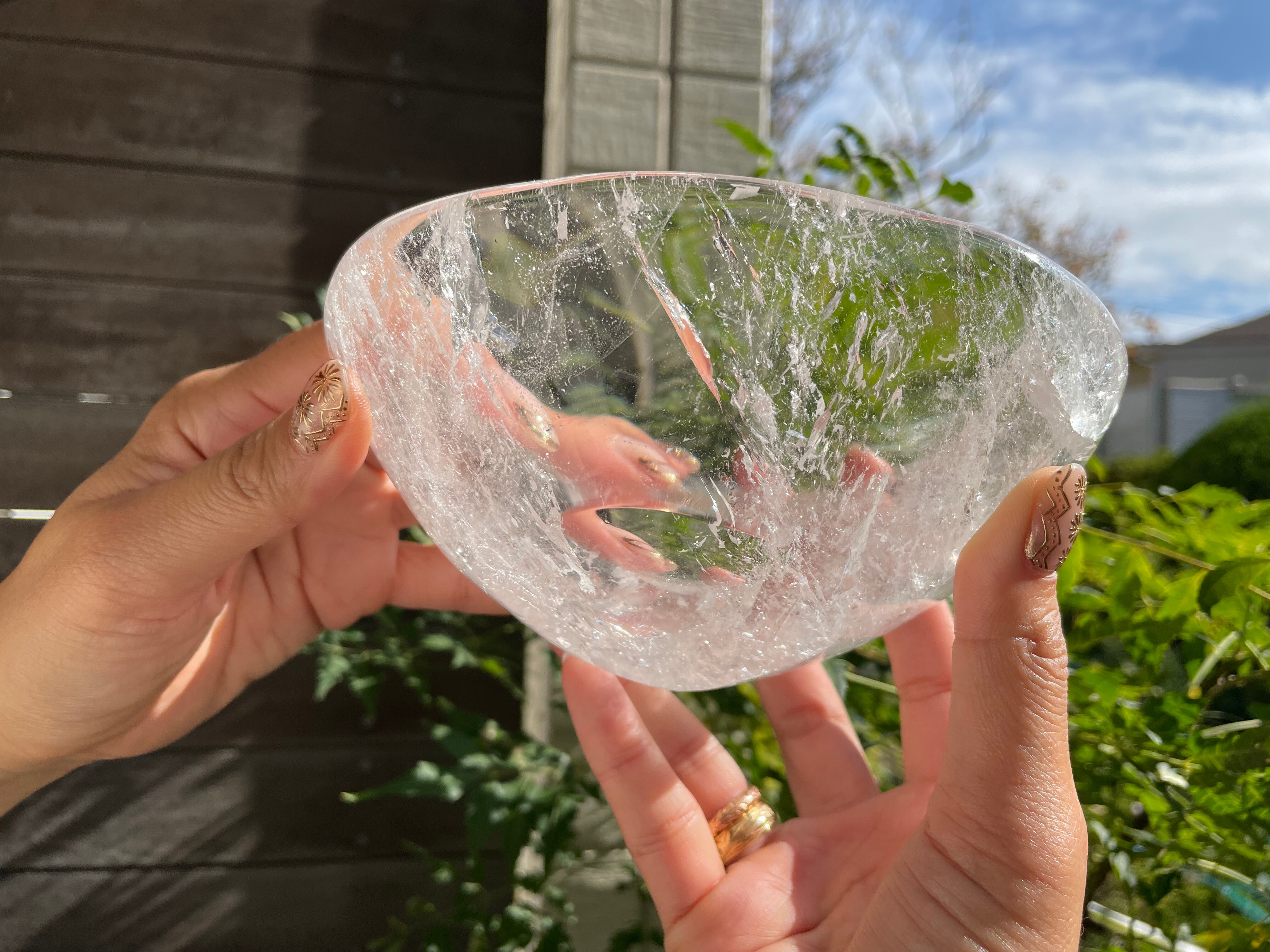 クリスタル bowl (C) 870g