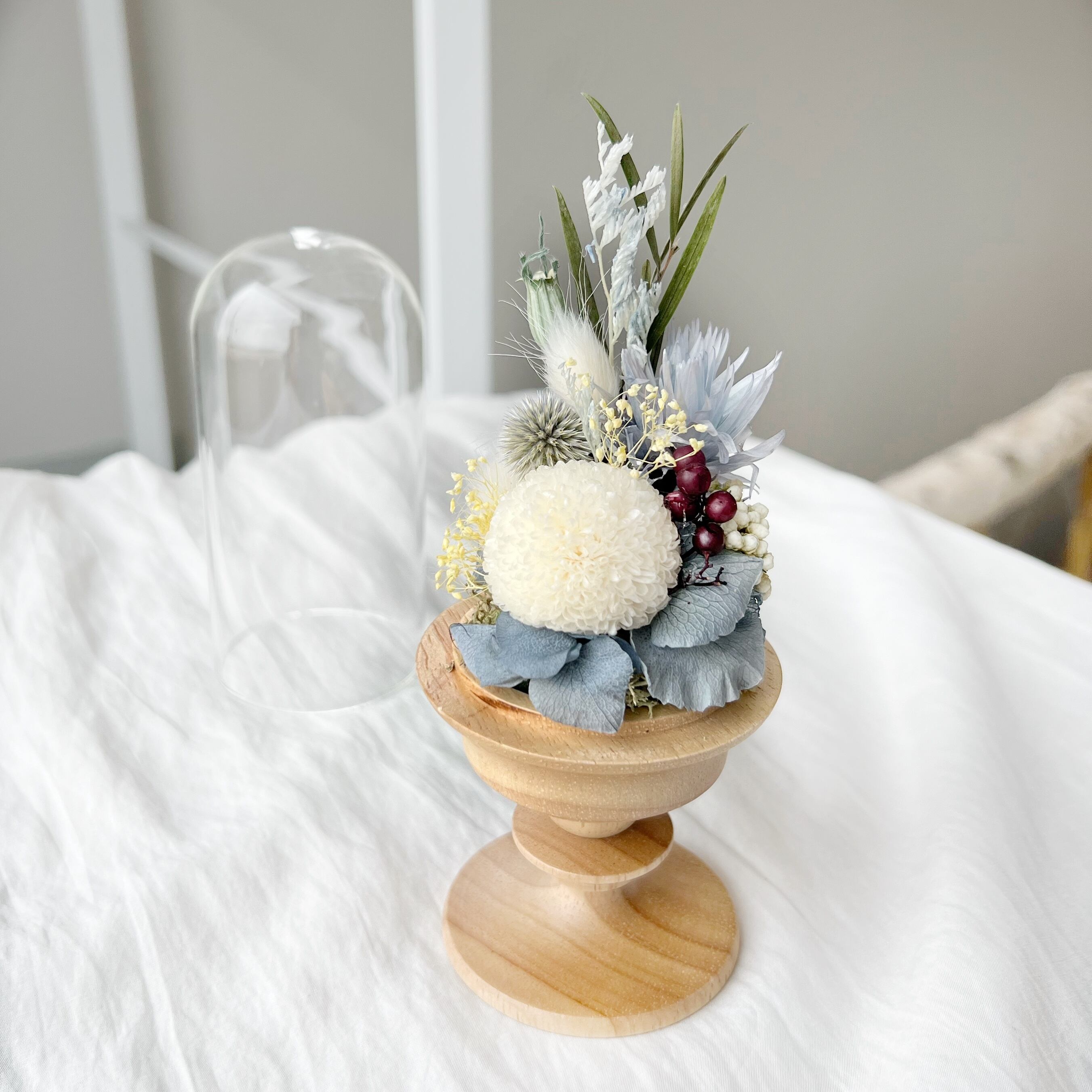 仏花 御供え花 2対セット ブルー ja-04-39-1a.jpg