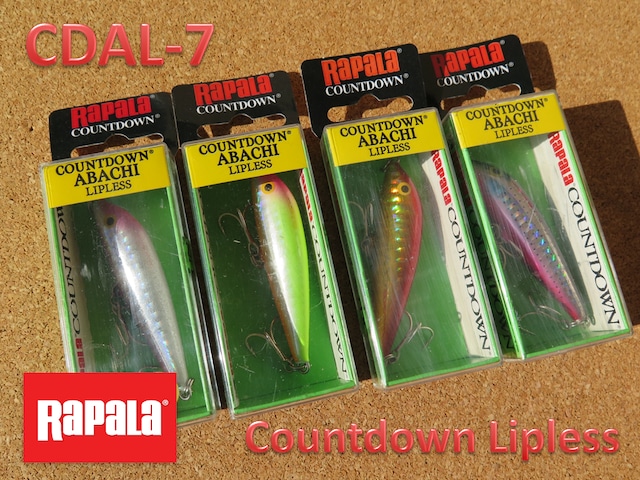 RAPALA COUNTDOWN ABACHI LIPLESS CDAL-7 ラパラ　カウントダウン　アバチリップレス