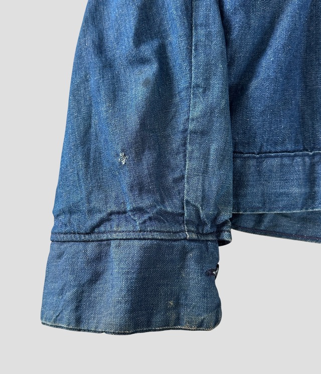 -Sears- Vintage 60-70s L Denim Work Jacket
