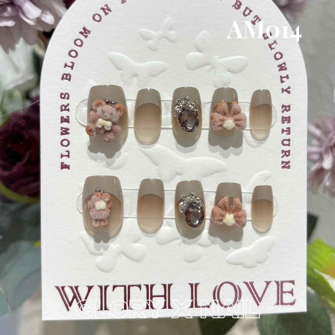 AM014 ネイルチップ サイズXS/S/M