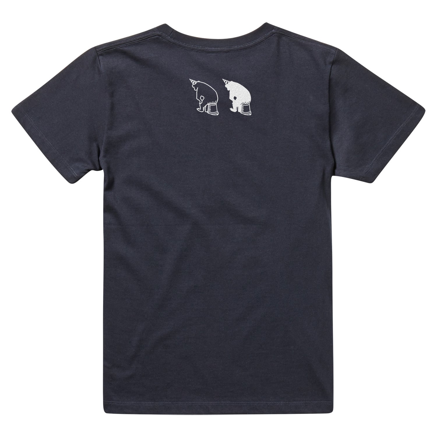 Tシャツ 出待ち マレー熊 半袖 3色 ホワイト ベージュ ネイビー メンズ
