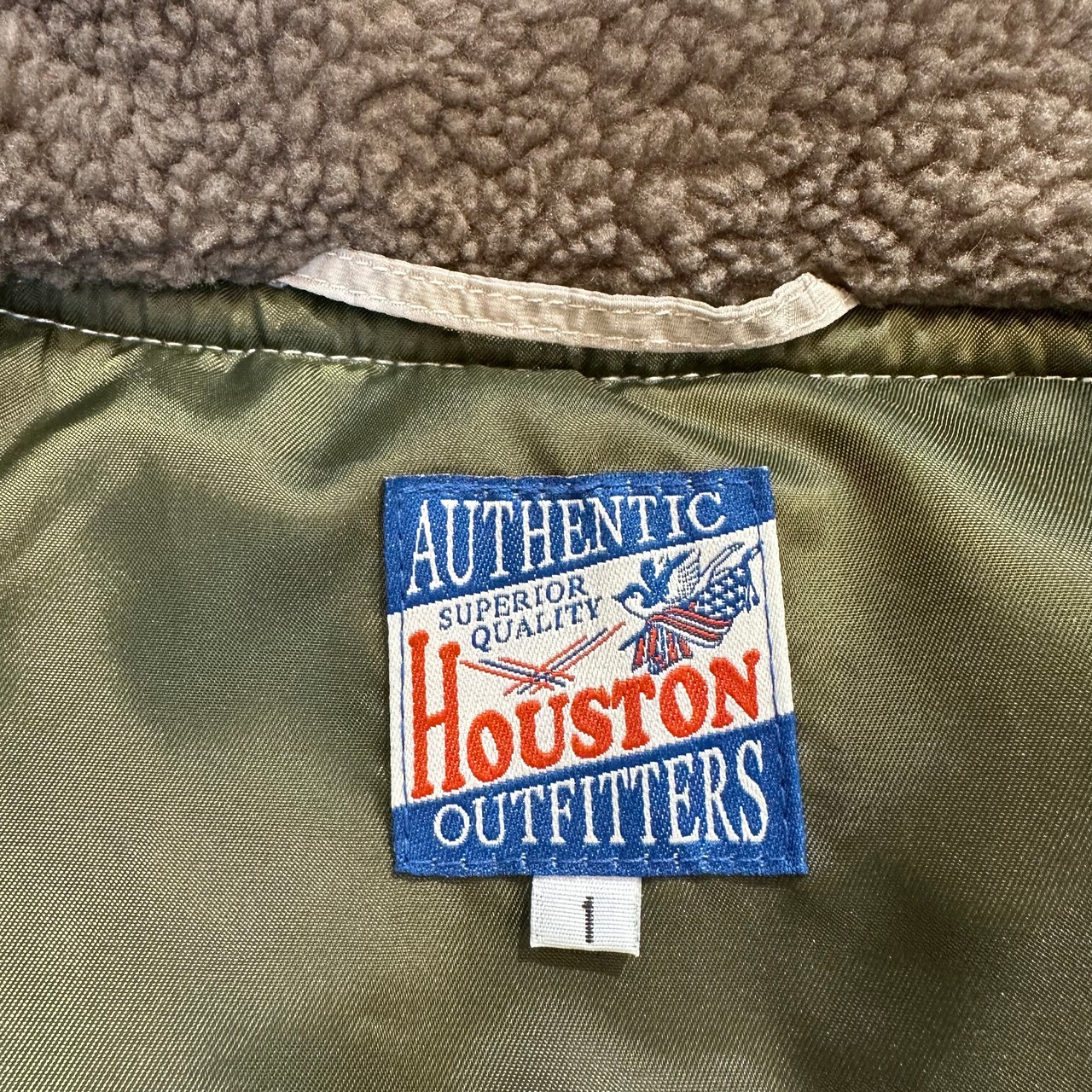 【HOUSTON woman / ヒューストン ウーマン 5038W BOA COLLER QUILTING JACKET / ボアカラーキルティングジャケット】