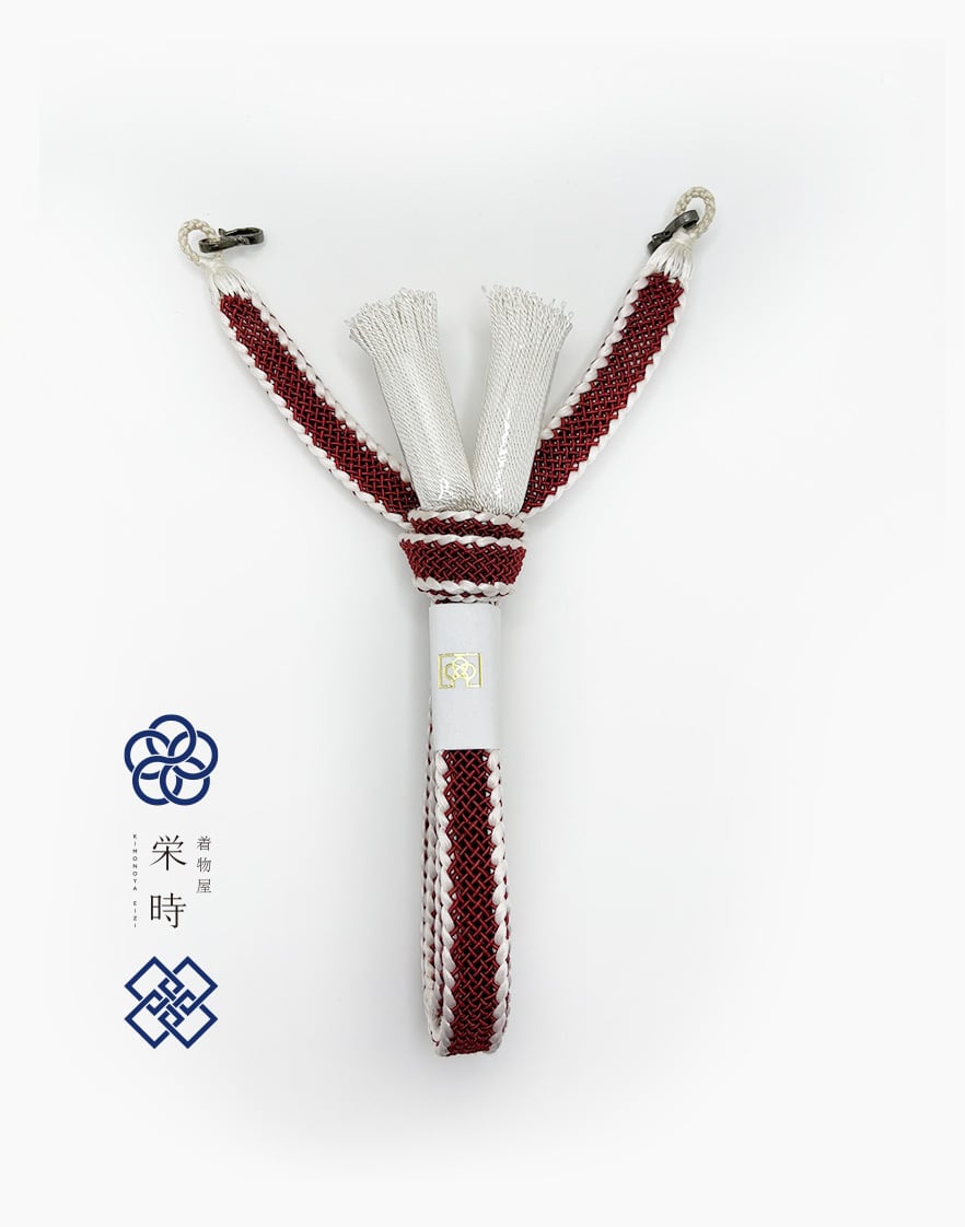 羽織紐　2点セット　② 紳士羽織紐 八津組ぼかし撚房 ｜京都の着物和装小物 ゑり正