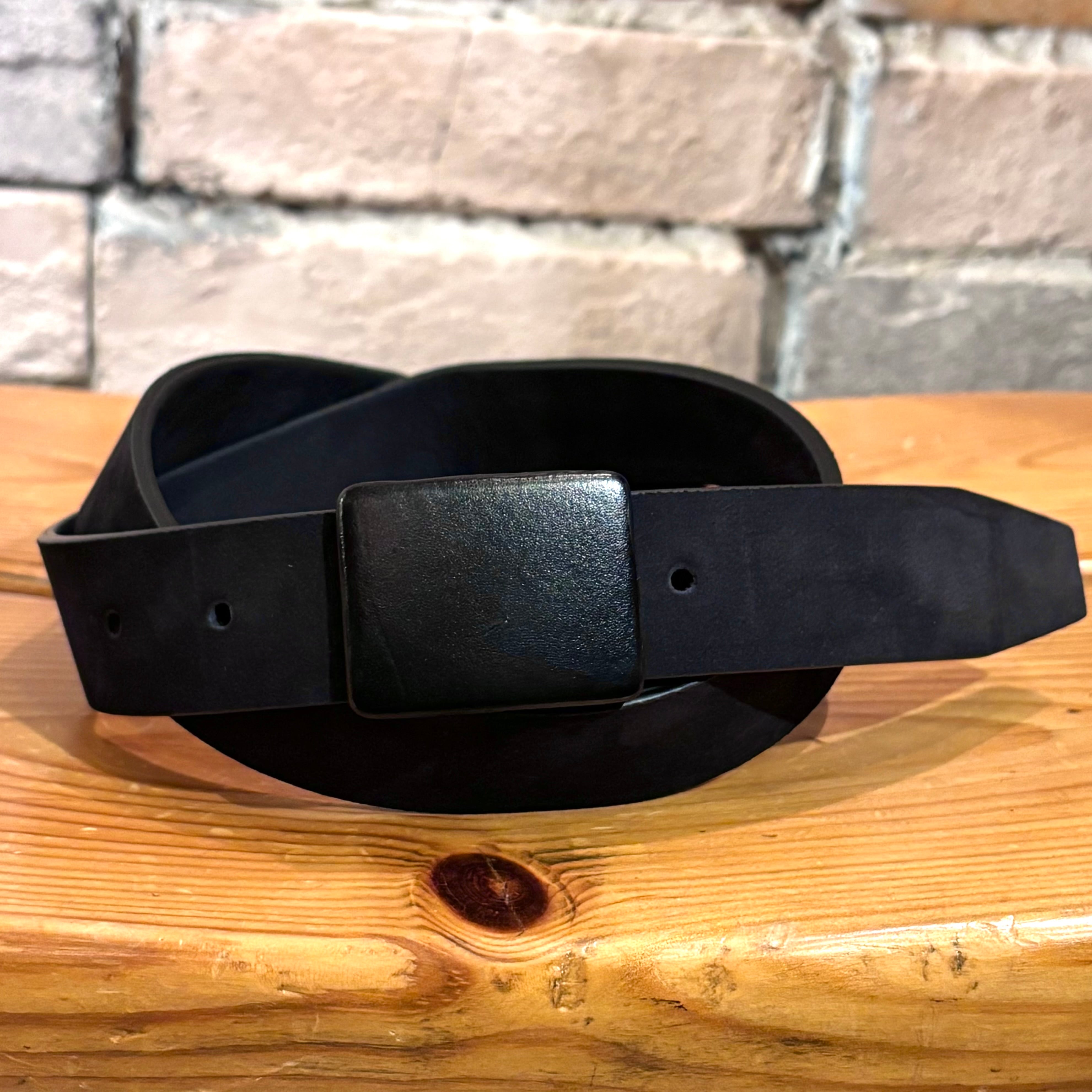 【美品】アンダーソンズ ラバーメッシュベルト M ブラック イタリア製 Anderson's 未使用品 サイズ85 ラバーメッシュベルト ブルー