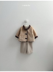 〖取寄〗韓国子供服 / 26winter / minirobe / リバーシブルムスタン / キッズ *S~XL*
