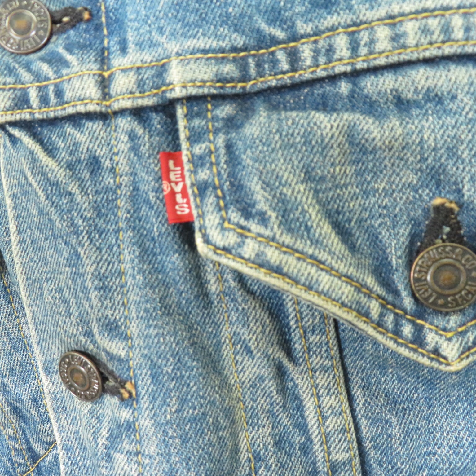 90s LEVI'S 71557-02 ヴィンテージ復刻 デニムジャケット Gジャン