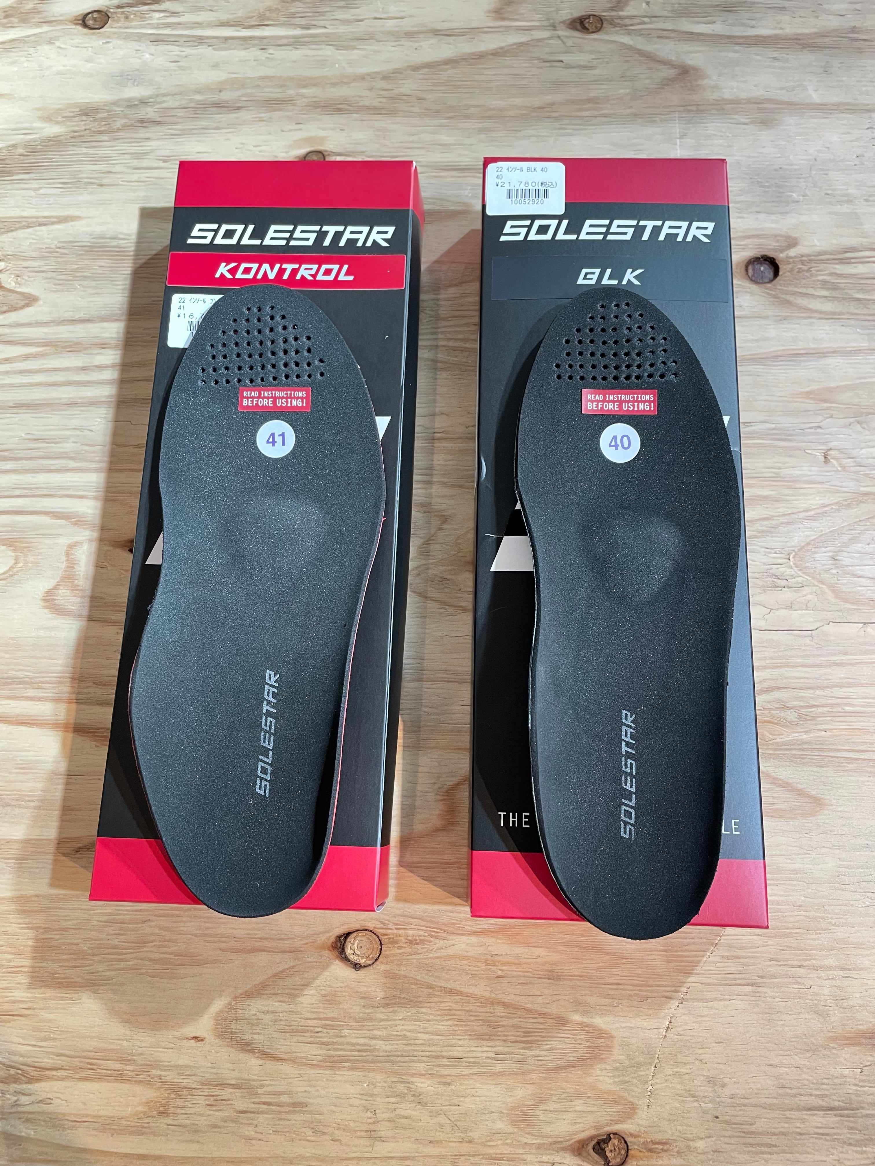 solestar ブラック blk インソール サイズ43