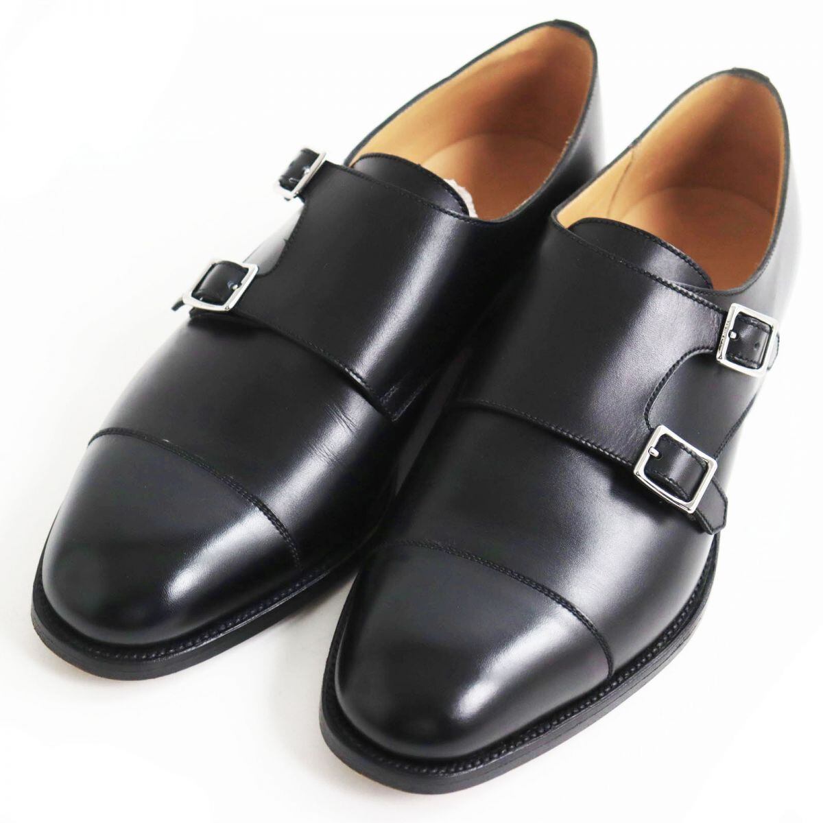 極美品○J.M. WESTON ジェイエムウエストン 237 ボックスカーフ ダブル 