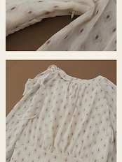 Rêverie à Pois Ruffle Dress F0784