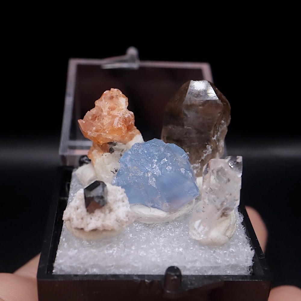 アメリカ産・ミニチュア鉱物セット! OTH152 原石 天然石 鉱物
