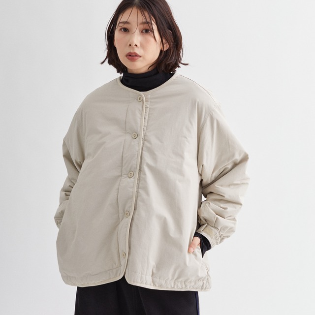 コットンナイロン ミリタリー中綿ブルゾン