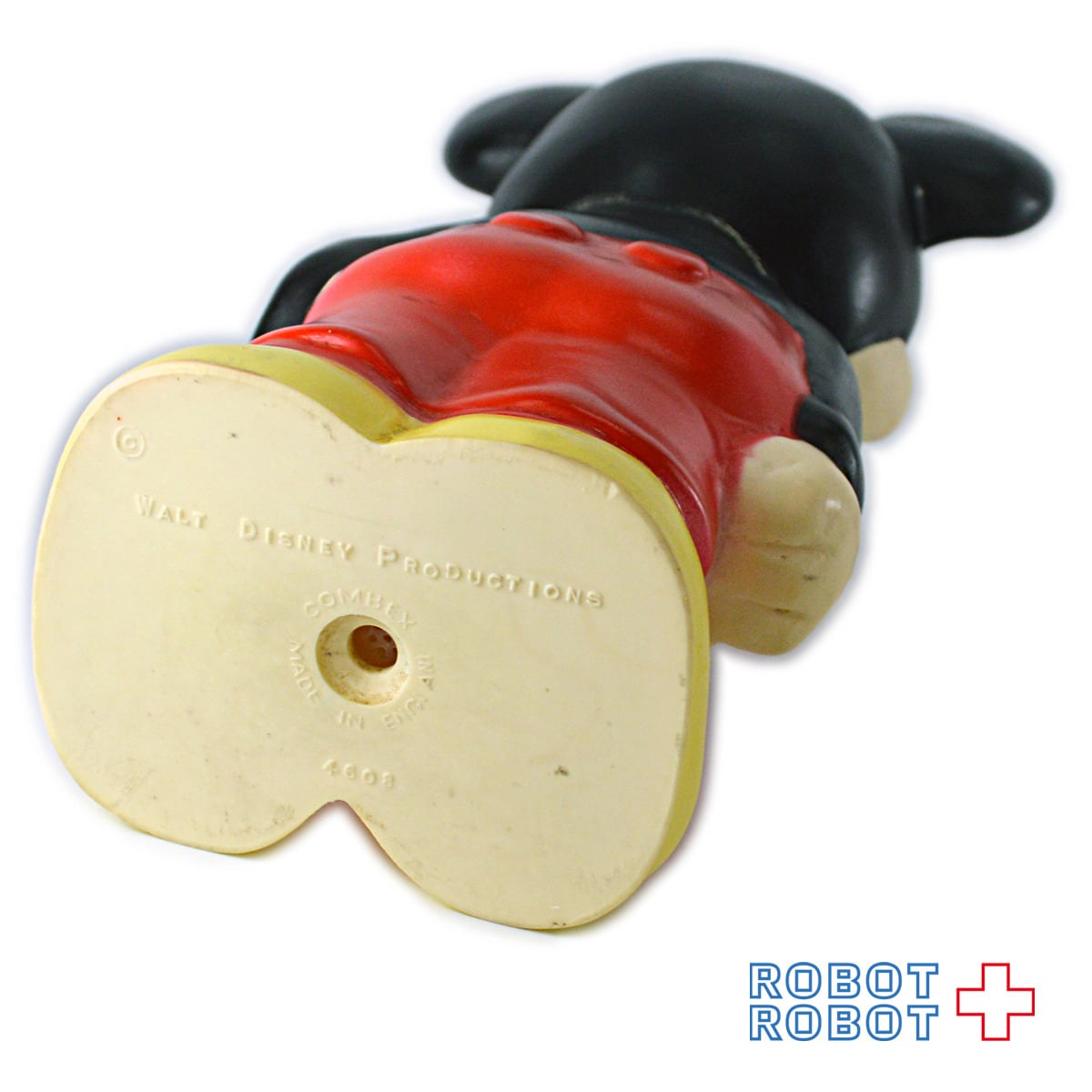 ミッキーマウス　イギリス製　ソフビ　人形　コンベックス社　ヴィンテージ イギリス コンベックス社ミッキーマウス ソフビ人形 | ROBOTROBOT