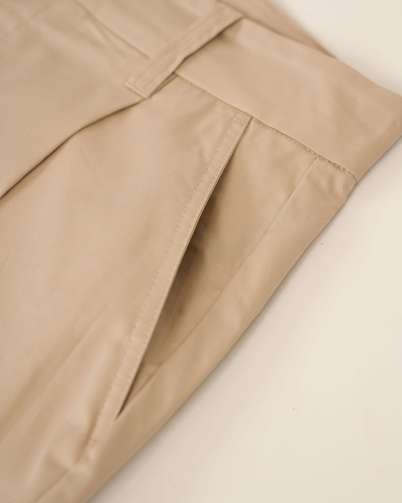 【#Re:room】TUCK WIDE CHINO PANTS［REP329］