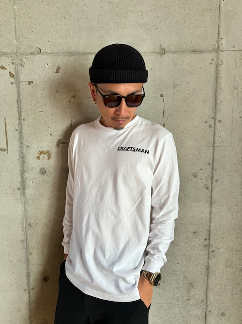 CRAFTSMAN クラフトマン BIGロゴ 長袖Tシャツ ロンT