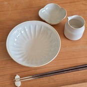 たくまポタリー 6寸鉢 白 / 2104700000594