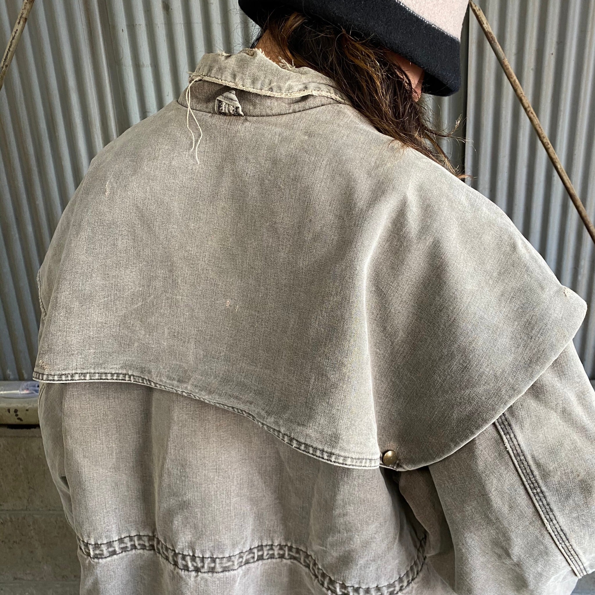 激渋　パッチワーク　ボロ　ビンテージ　カーハート　オーバーオール グランジ Carhartt(カーハート)オーバーオール - Lubb - Vintage&Used