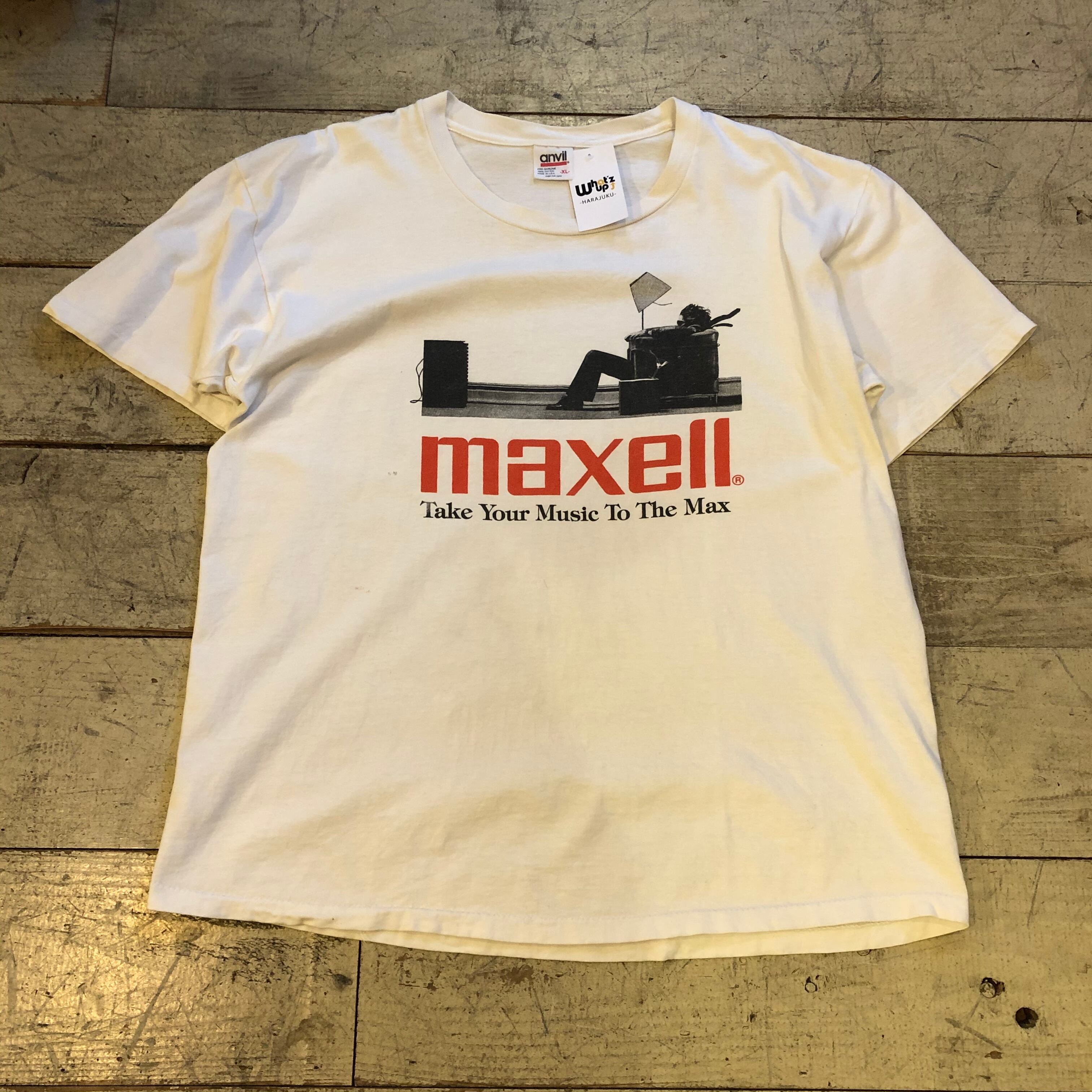 maxell 90's VINTAGE T