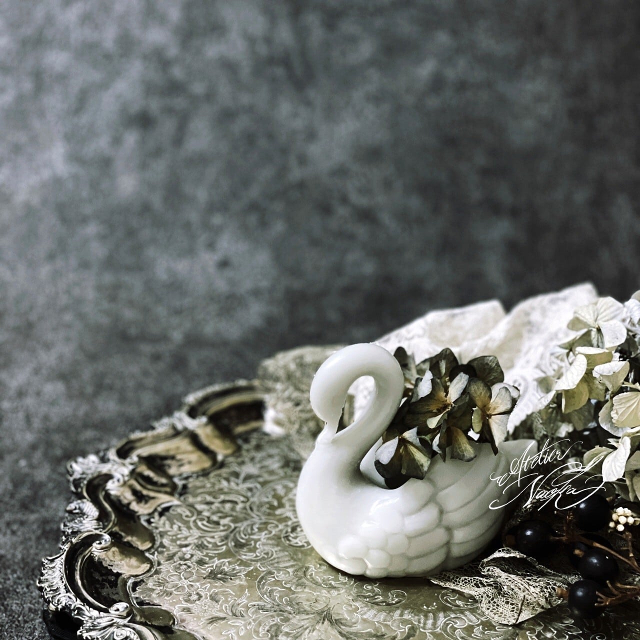 スワン ベース シリコンモールド | シリコンモールド・クレイクラフト