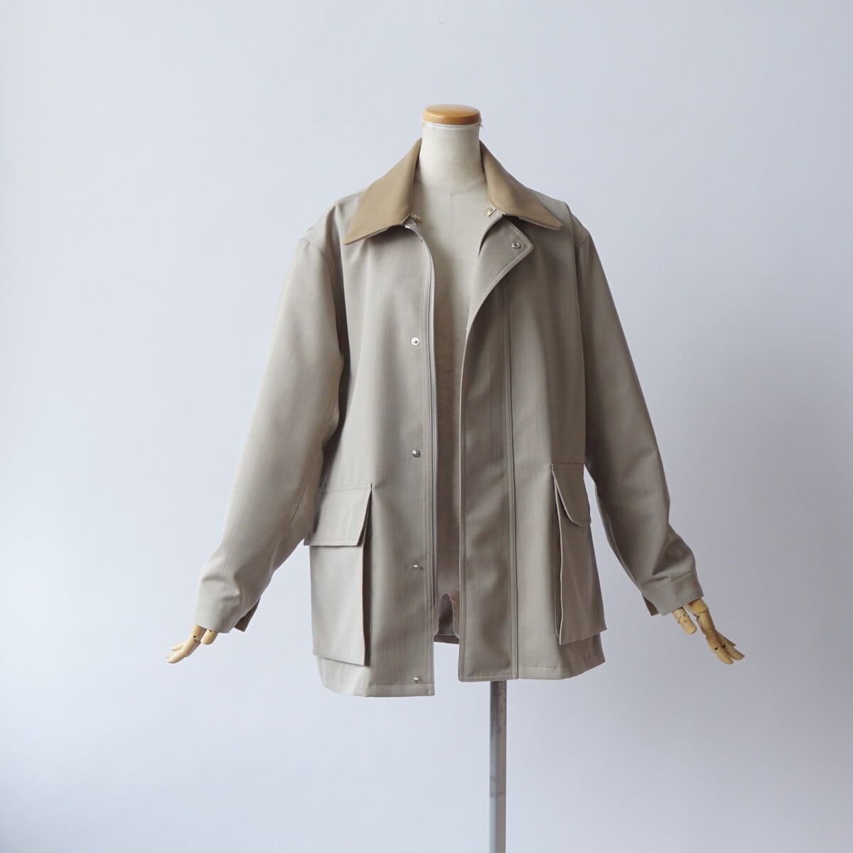 AURALEE/オーラリー・WOOL MAX CANVAS BLOUSON | a flat shop