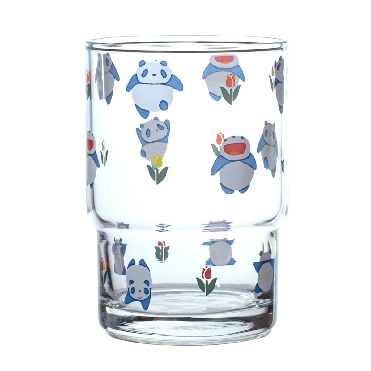 パンダコパンダ　スタッキンググラス　チューリップ（3855） | すすのこ商店｜ジブリグッズオンライン通販ショップ