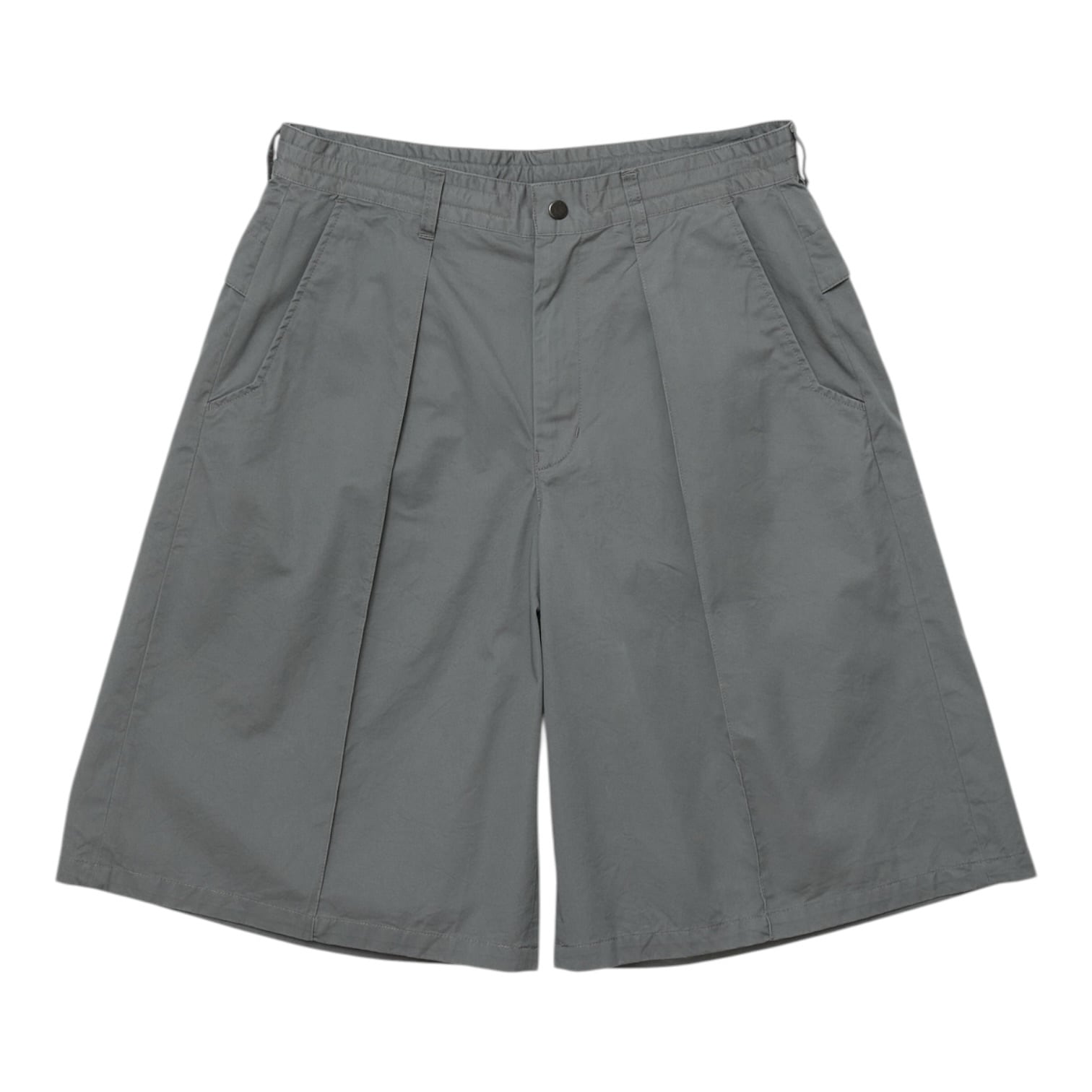 【BAL】COTTON TWILL OVER SIZED BERMUDA SHORT(ASPHALT)〈国内送料無料〉