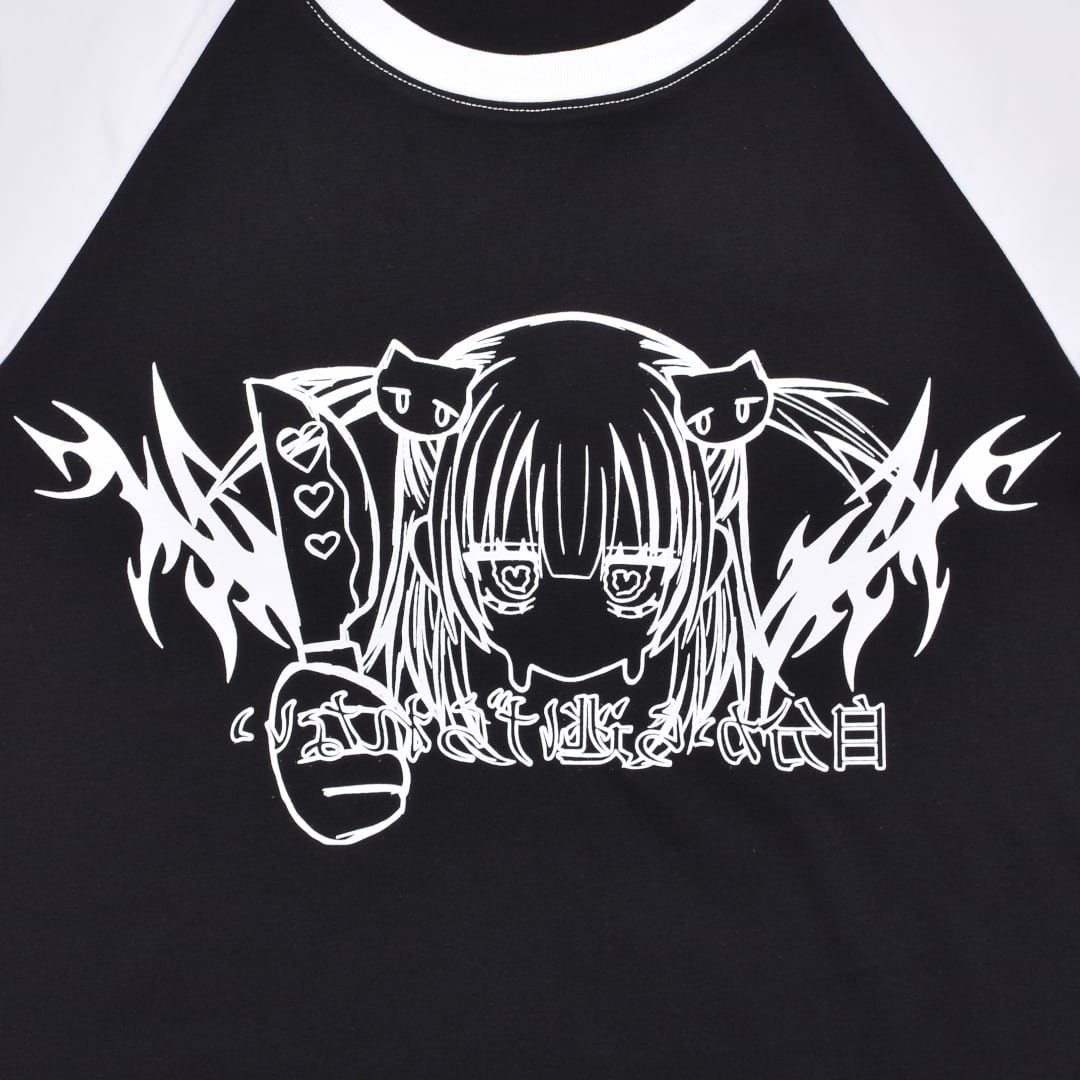 GIRLラグランTシャツ | VOLCAN&APHRODITE 公式通販