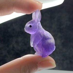 3.フローライトうさぎ・インテリア