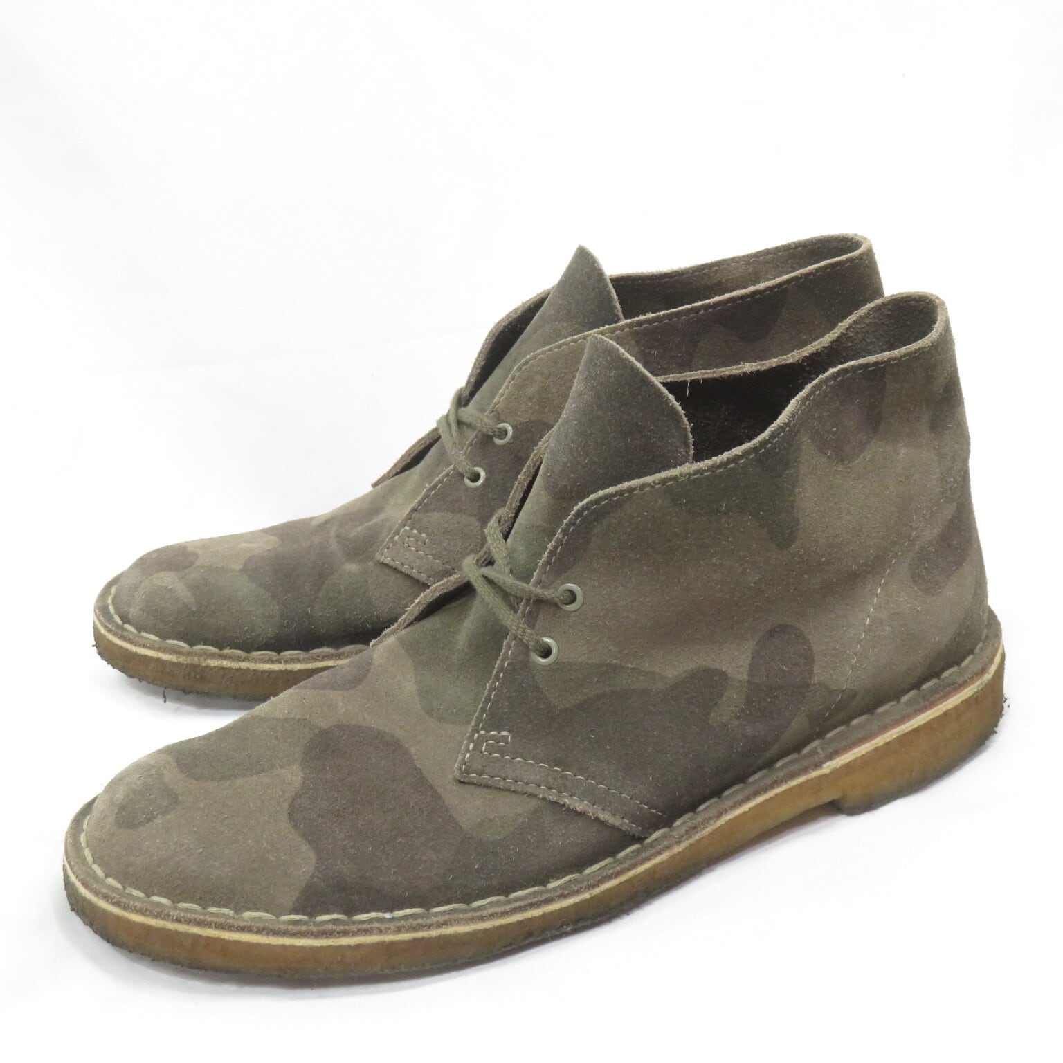 ★値下げしました★Clarks　デザートブーツ迷彩 Clarks デザートブーツ カモフラ size26.5/クラークス 1002 | USED