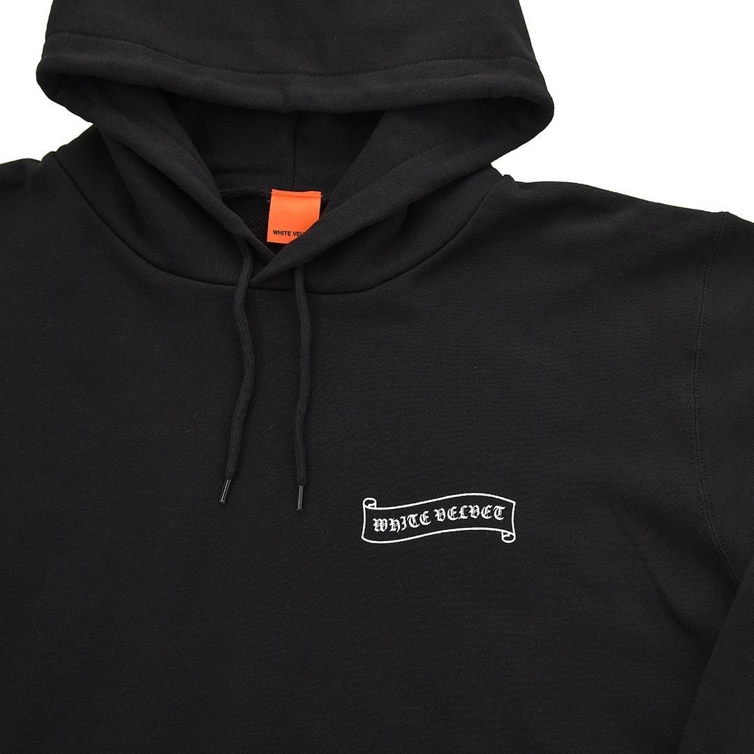 Black Letter 蹄鉄パーカー | WHITE VELVET ホワイトベルベット