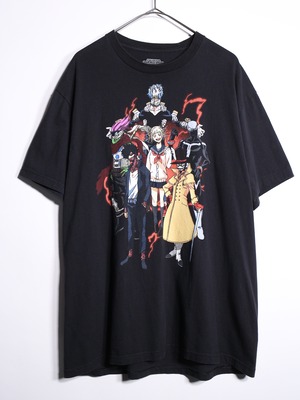 "ヴィラン連合" over silhouette tee
